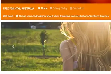 FREE PSD HTML AUSTRALIA
