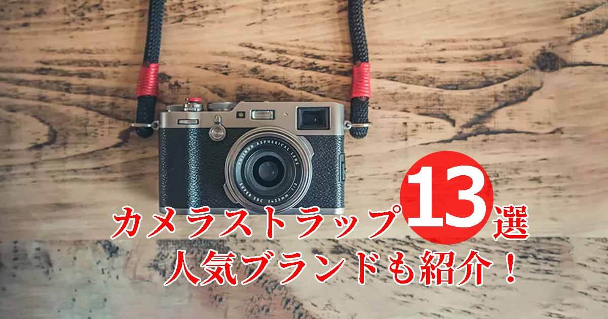 おすすめのカメラストラップ13選 人気ブランドも紹介 21年最新版 Videolab