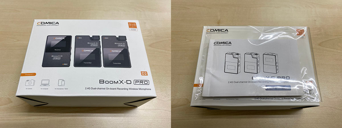 『COMICA BoomX-D PRO』のセット内容・価格