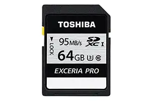 TOSHIBA EXCERIA PRO 64GB